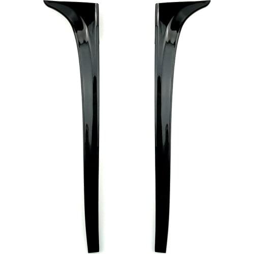 Fit For Volkswagen VW Golf 7 Rline Car Tail Trunk Wing Rear Lip Spoiler Trim Glossy Black ABS Replacement