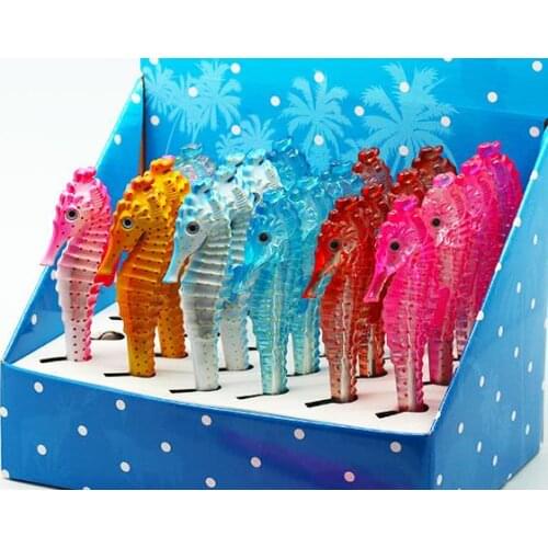Animal Ocean Fish Ballpoint Creative Sea Horse Pen Back To School Party Gift Favor Students Prize educational toy Black Blue Ink