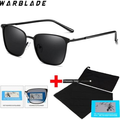 2021 New Polarized Pilot Sunglasses Men Mirrored Driving Glasses Square Male Cool Fashion Classic Men Metal Frame Sun Glasses