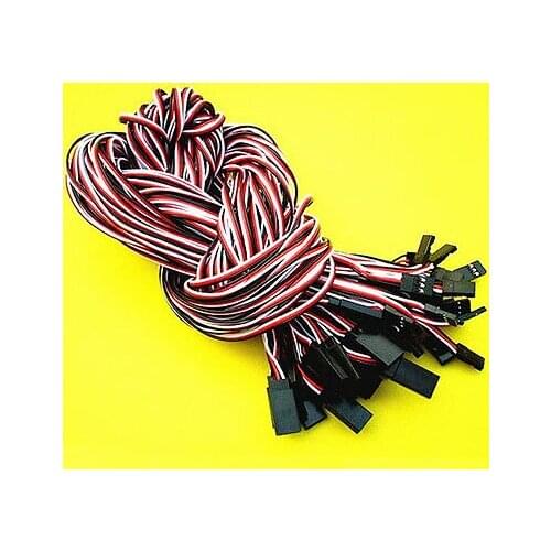 Brand New 30 x 100cm RC Model Servo Extension Cord Lead 26awg Wire Cable