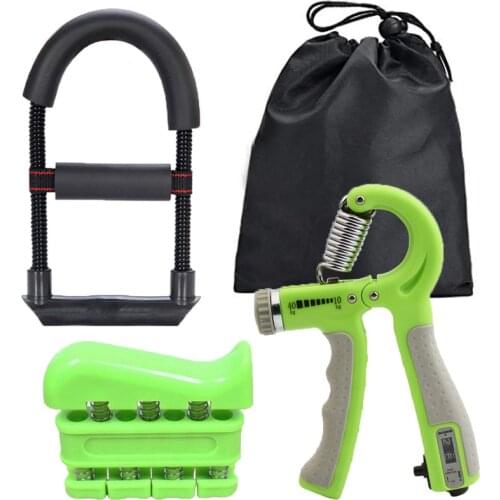 Sports Hand Grip Strengthener Wrist Exercises Comprehensive Gym Fitness Finger Muscle Relex Recovery Equipment Power Training