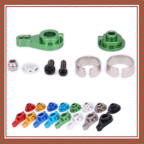 1PC Aluminum 25T Servo Protector Buffer Servo Arm To Protect Servo Rc Model Car Protector 1-12 Wltoys 12428 12423 Hopup Parts