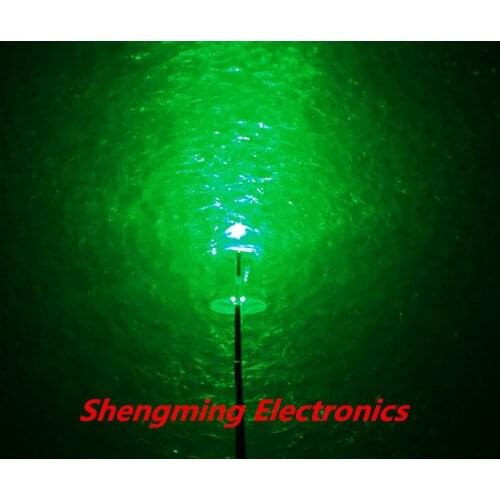 1000pcs 5mm Round Green Superbright LED Light 15000mcd water clear
