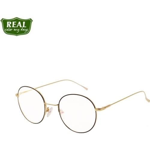 2019 Fashion Retro Style Optical Frame Stainless Steel Frame Unisex Round Glasses Myopia Metal Frame