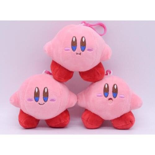 24/Lot 3 Styles Star 10CM Plush Clip Doll Pendant Soft Animal Dolls Gifts