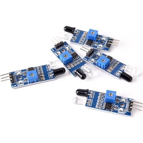 5PCS IR Infrared Obstacle Avoidance Sensor Module For Arduino Smart Car Robot
