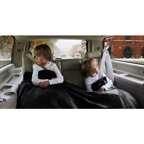 12v 45W Heated Car Electrical Blanket Travel Rug Throw PolarFleece heating Blanket seat heated fan in various color Heating car