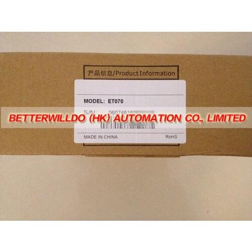 ET070 NEW IN BOX Industrial HMI Replace MT4414T +With Software + Free Cable + 1 Year Warranty
