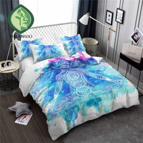 Helengili Microfiber Bedding On Bed