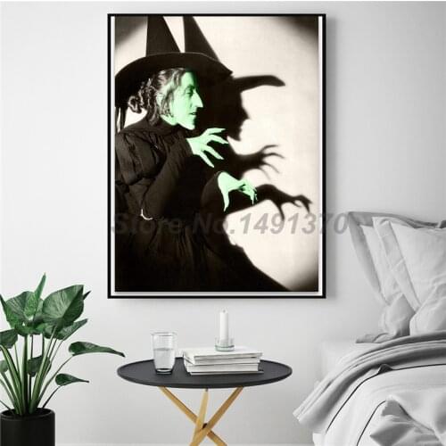 Wicked Witch Of The West Canvas Prints Picture Modular Paintings For Living Room Poster On The Wall Home Decoration