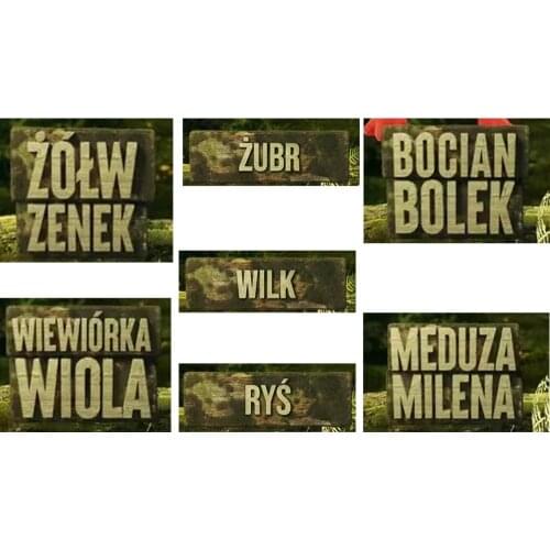 2021 New Gang Swojaków Funny Sweets Fox Lucek Mascot Soft Toy PIOTRUS Frania KSENIA Jellyfish Stefek Julka Stuffed Soft Dolls