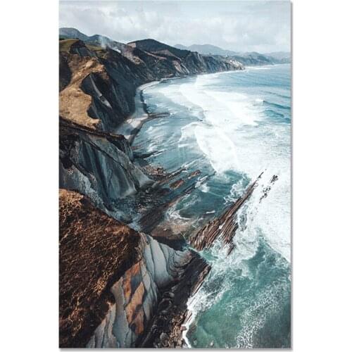 Nature Landscape Forest Mountain Lake Boat DIY 11CT Embroidery Cross Stitch Kits Needlework Craft Set Cotton Thread Sale