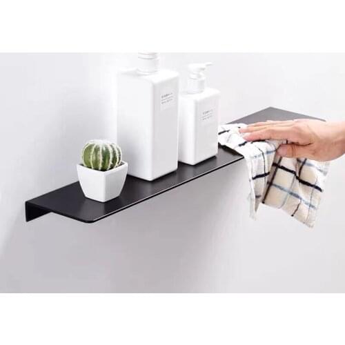 Home Closet Organizer Storage Shelf Wall Shelf Free Punch Kitchen Toilet Bathroom Multifunction Rack Accessories Container