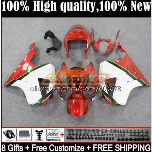 Fairing For HONDA VTR1000 2000 2001 2002 2003 2004 2005 2006 39CL.123 RTV VTR 1000 RC51 SP1 SP2 00 01 02 03 04 05 06 orange hot