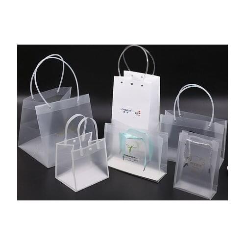 5 Pcs/lot Gift Bags With Handles Wedding Birthday Party Gift Christmas New Year Shopping Package Bags 8 Sizes Wedding Favors