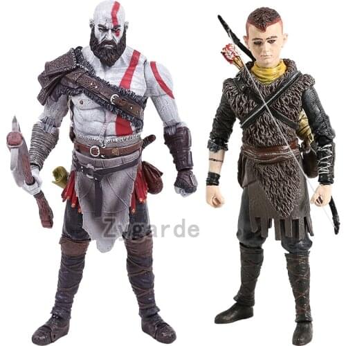 God of War Kratos Atreus Joints Moveable Action Figure Toy