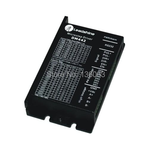 DM442 Leadshine Stepper driver For NEMA 17 to NEMA 23 motor,work at 24V-40V ,out 4.2 A based on the DSP design