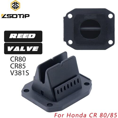 ZSDTRP Carbon Fiber Intake Reed Valve For Honda CR 80/85 All Years Motorcycle Intake Reed Valve For VForce3 V381S Reed Valve