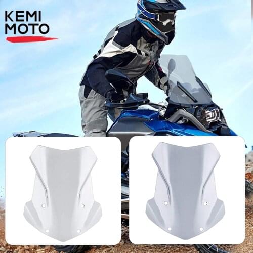 2021 R1250GS New Windscreen Windshield For BMW R1200GS R 1200 GS LC R1250GS ADV Adventure Wind Shield Screen Protector Parts