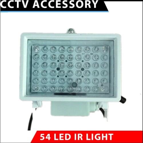 54PCS IR LED illuminator CCTV Fill Light For CCTV Surveillance Camera CCTV Accessory Ir Infrared Night Vision 850nm Wavelength
