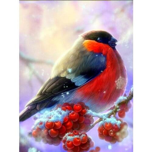 Diamond Painting Animal Fat Bird Full Round/Square Drill 5D DIY Diamond Embroidery Parrot Picture Of Rhinestone Home Decor Gift