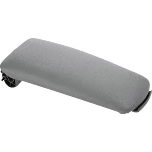 Car Armrest Cover Breathable Soft Microfiber Leather Waterproof Auto Console Pad for Audi A4 B6 B7 2001-2008