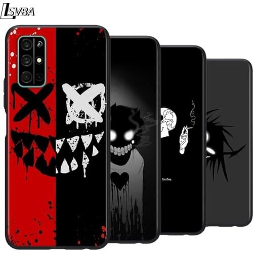 Smile Skeleton Devil Soft TPU Cover For Honor 20 30 20S 20E 30i 30S V20 V30 Lite Pro Plus 5G Phone Case Shell