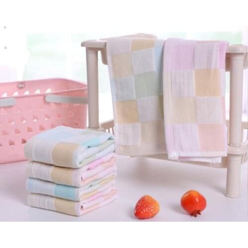 Baby Feeding Towel Dot Chart Printed Children Small Handkerchief Gauzes Nursing
