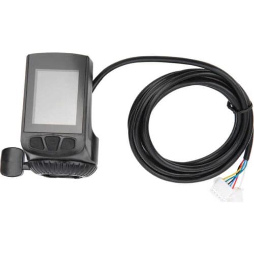 24-48V E-bike Thumb Throttle Meter Display Electric Bicycle KT LCD9R Colorful Screen Instrument Thumb Throttle Handle