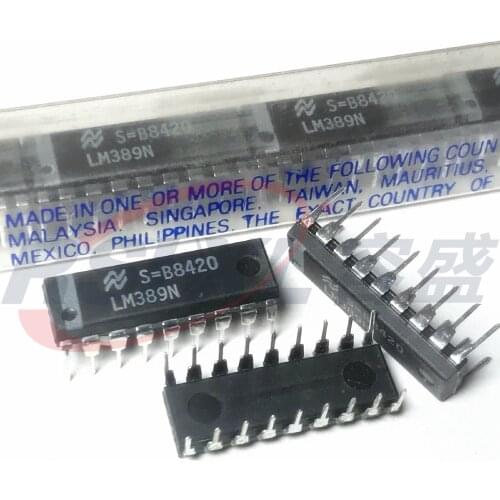 LM389N LM389 389 DIP-18 new original 10pcs/lot