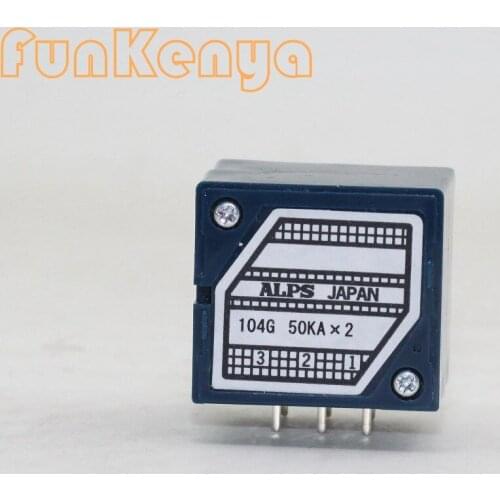 ALPS Japans original 27 potentiometers are 50K and 100K