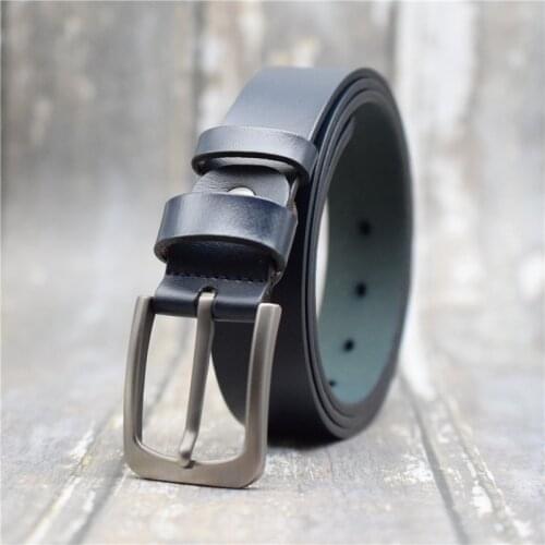 Designer Belts Men/women Genuine Leather Belt for Men/women Pin Buckle Waist Belt 3.3CM Width Strap Blue/green/black Thin Belt