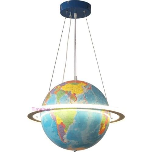 Luxury Childrens Room Pendant Lamp Bedroom Cartoon Eye Lamp Modern led Pendant Lights Kindergarten Globe Creative Hanging Light