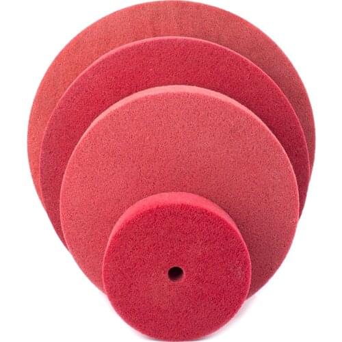 1 piece 100-300mm Nylon Fiber Wheel Disc Polishing Buffing Buffer Pad Grinding Disc Wheel Abrasive Tool Thickness 50mm