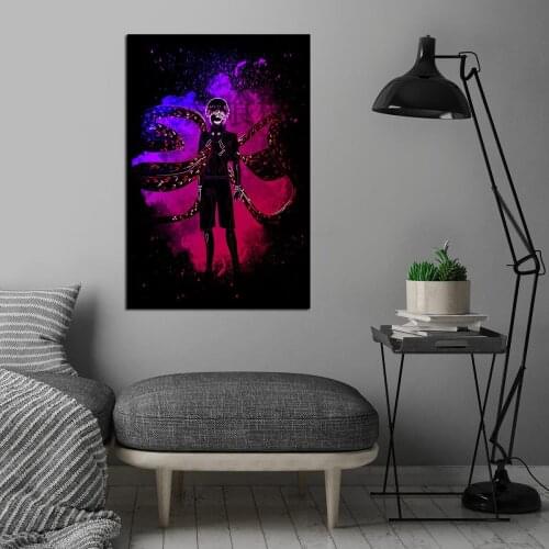 1 Pcs Hot Sale Tokyo Ghoul Kaneki Ken Anime Maxi Manga Wall Poster Print 40*30cm Home Decoration Wall Art