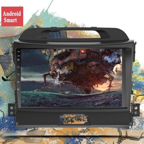 2 Din 1280x720 Android 10.0 car dvd for KIA sportage 3 4 SL 2011 2012 2013 2014 2015 headunit gps navigation car multimed