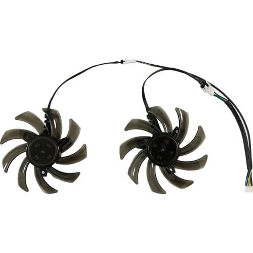 2Pcs/set Grphics Cards Fan GA91S2U FDC10H12S9-C For SOYO SY-GTX1060 6G GeForce GTX1060 GPU VGA Cards Cooling