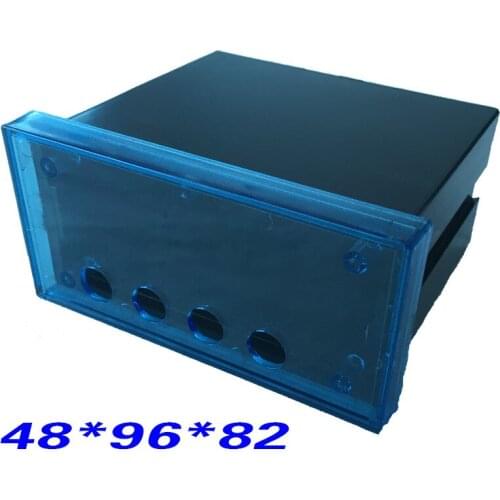 48*96*82mm Cabinet equipment Intelligent digital display Power Meter Plastic Case box enclosure