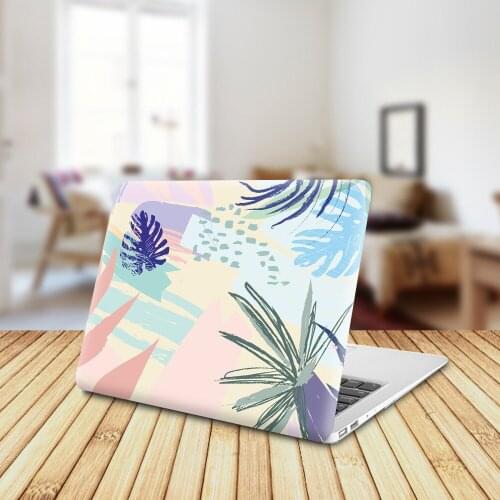 Painted Graffiti Laptop Case for Macbook Pro 13.3 15.4 Inch Protective Shell A1370 A1645 A1707 Notebook Computer Shell Cases