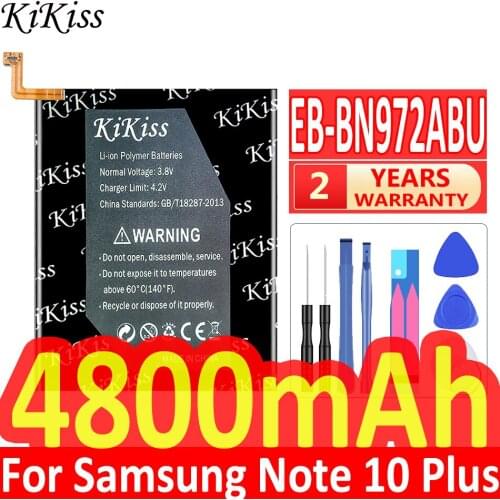 For Samsung EB-BN972ABU 4800mAh Battery For Samsung Galaxy Note 10+ Note10Plus Note 10 Plus Note10+ SM-N975F SM-N975DS battery