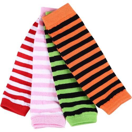 New Fashion Hot Sale Baby Boot Child Girl Baby Leg Warmers For Girls Stripes Long Menino Meninas Kids Leg Warmer