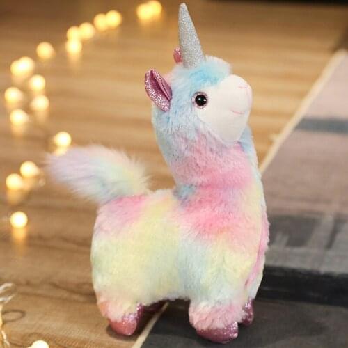 Kawaill Unicorn Plush Toys For Girls Soft Stuffed Animals Dinosaur Pillow Home Decor Doll Birthday Valentines Day Gifts For Kids