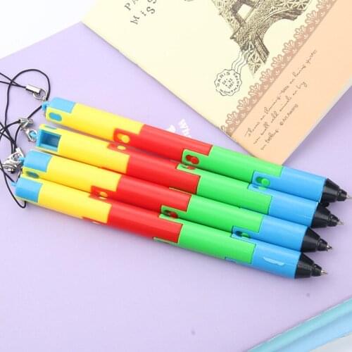 Creative Stationery Cute Folding Pen Bendable Ballpoint Pen Student Prize Gifts Unique Shaped Ballpoint Pen Stationery