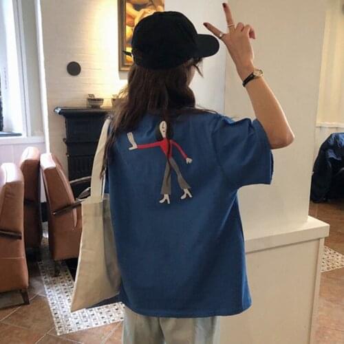 2021 New Summer Fashion All-match Trend T-shirt Women Short-sleeved Korean Fashion Y2k Tops Student Clothes Women Woman Tshirts