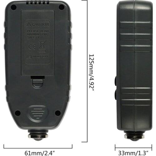 TC100 Automobile Thickness Gauge Car Paint Tester Thickness Coating Meter Manual