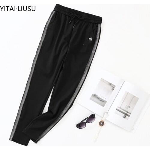 YITAI·LIUSU Women's Trousers Slacks