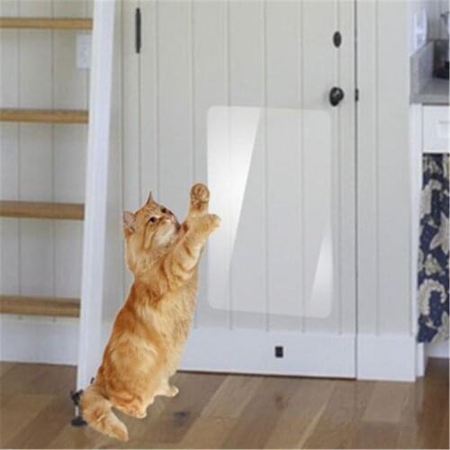 Sofa Protection Pads Cat Scratch Guards Pet Cats Stickers PVC Anti-Scratch Tape Pad Pets Scratcher Pads Set For Furniture 6PCS