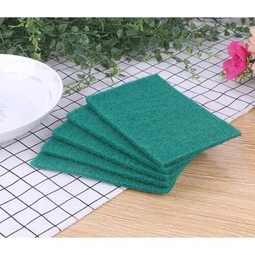 10Pcs Durable Heavy Duty Scour Pad General Purpose Scrub Sponge Scouring Pad Non-Scratch Pot Scrubber Pads Cleaning Sponge