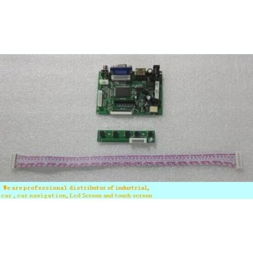 Free shipping Display LCD Placa Controladora LVDS TTL 50PIN para AT070TN90 92 94 Suporte HDMI VGA 2AV VS-TY2662-V1 Automaticamen