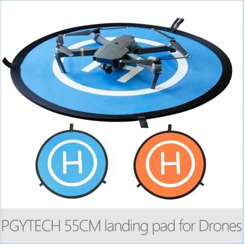 PGYTECH 55CM 75CM 110CM Fast-fold landing pad helipad parts Accessories for DJI FPV Mavic Air2 Mavic 2 Phantom 3 4 Spark